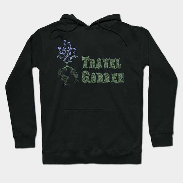 Travel Garden Full Logo Hoodie by Design Garden